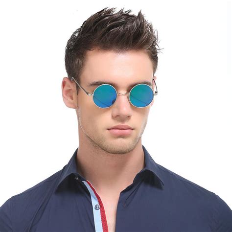 round sunglasses for men polarized